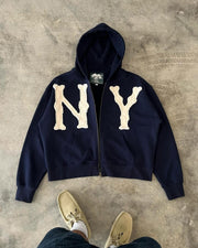 Sweat à capuche unisexe New York | Look casual pour tous les jours | Design confortable et tendance