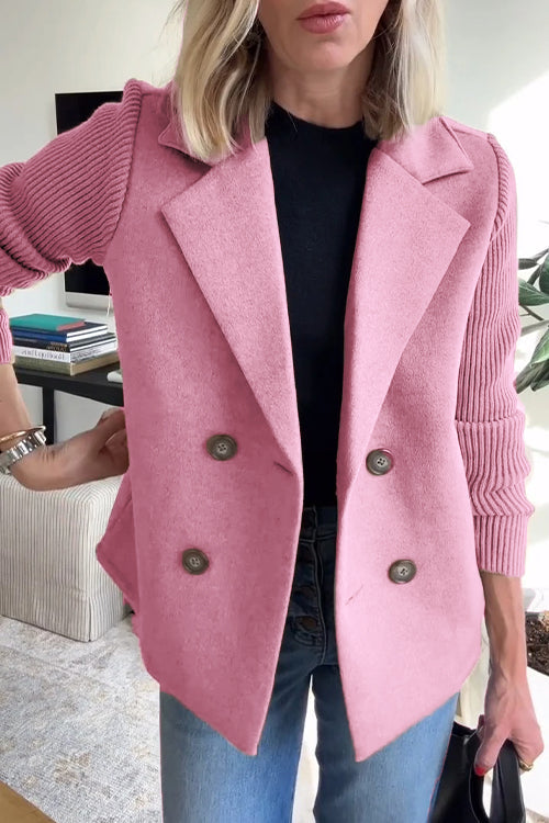 Lenora - Blazer Chic en Tricot à Manches