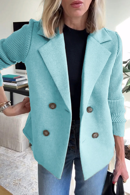 Lenora - Blazer Chic en Tricot à Manches
