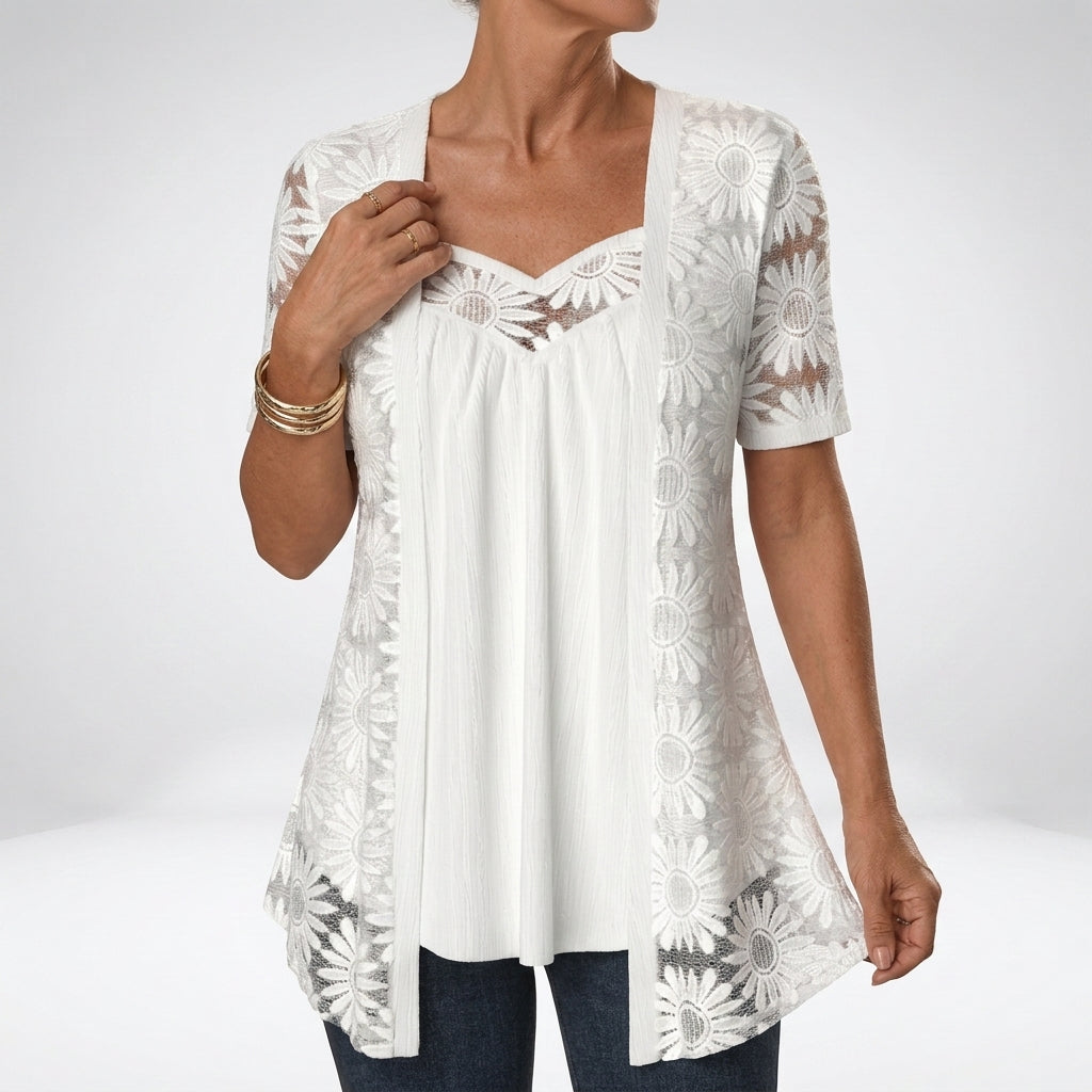 CLAIRE LYON | BLOUSE À DENTELLE POUR FEMMES