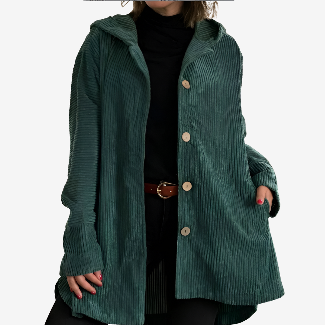 Georgette Veste Tricotée avec Boutons