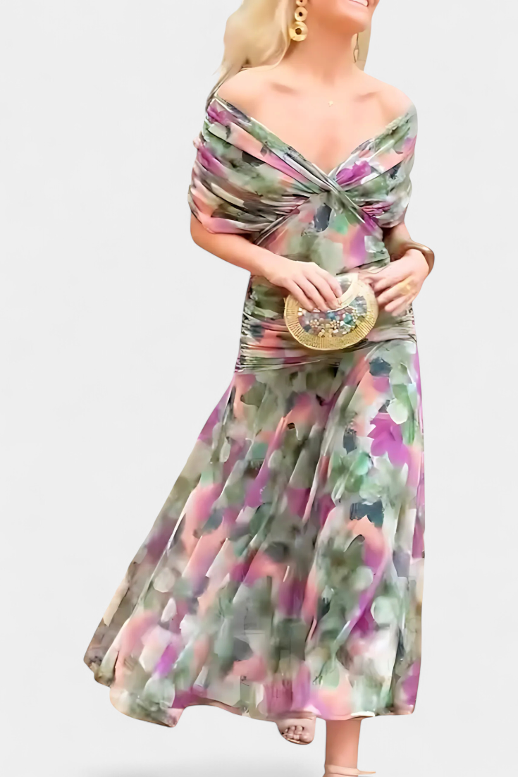 CLAIRE LYON | ROBE DRAPÉE ÉLÉGANTE POUR FEMMES