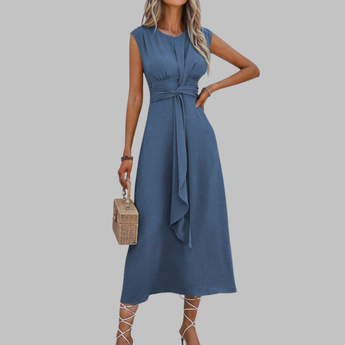 CLAIRE LYON | ROBE MAXI SANS MANCHES POUR FEMMES