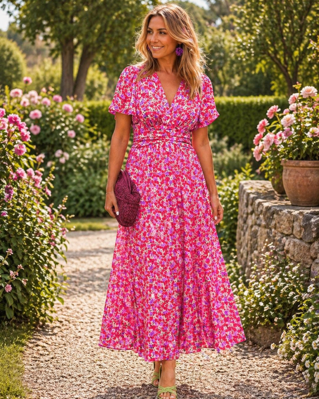 CLAIRE LYON | ROBE DE VACANCES BLOOM SANS EFFORT POUR FEMME