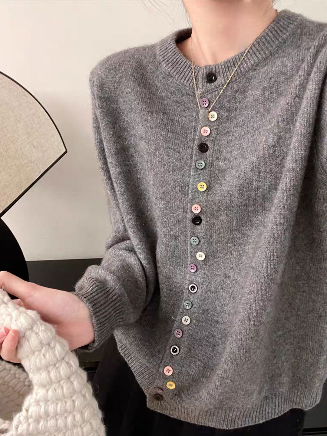 Aaliyah | Élégant Cardigan à Boutons