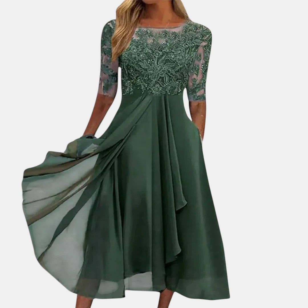 CLAIRE LYON | ROBE EN DENTELLE ÉLÉGANTE POUR FEMMES