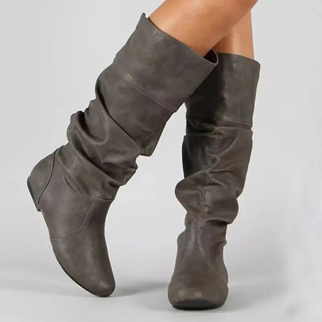 Bottes d’hiver hautes femme – chaudes, élégantes et confortables