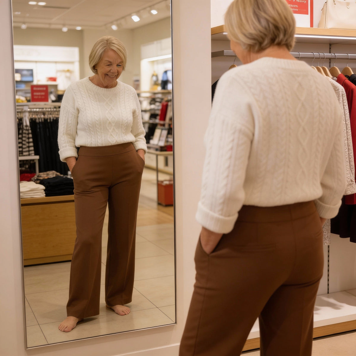 CLAIRE LYON | CHIC PANTALONS ÉLASTIQUES POUR FEMMES