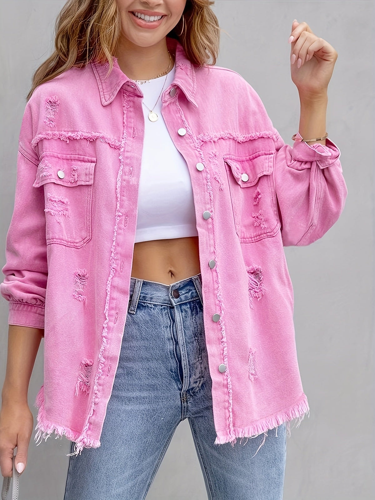 CLAIRE LYON | GILET EN DENIM POUR FEMMES