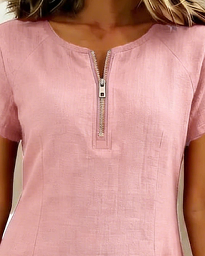 CLAIRE LYON | ROBE À POCHES ZIPPÉES POUR FEMMES
