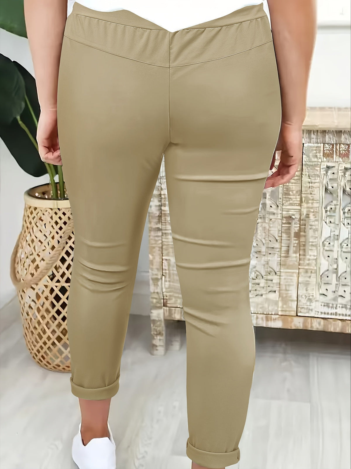 CLAIRE LYON | PANTALON SLIM À CORDON POUR FEMMES
