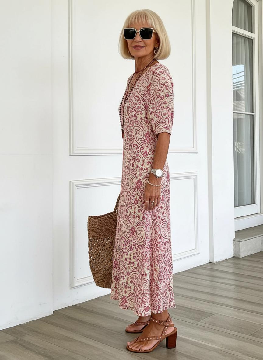 CLAIRE LYON | ROBE MAXI BOHO POUR FEMMES