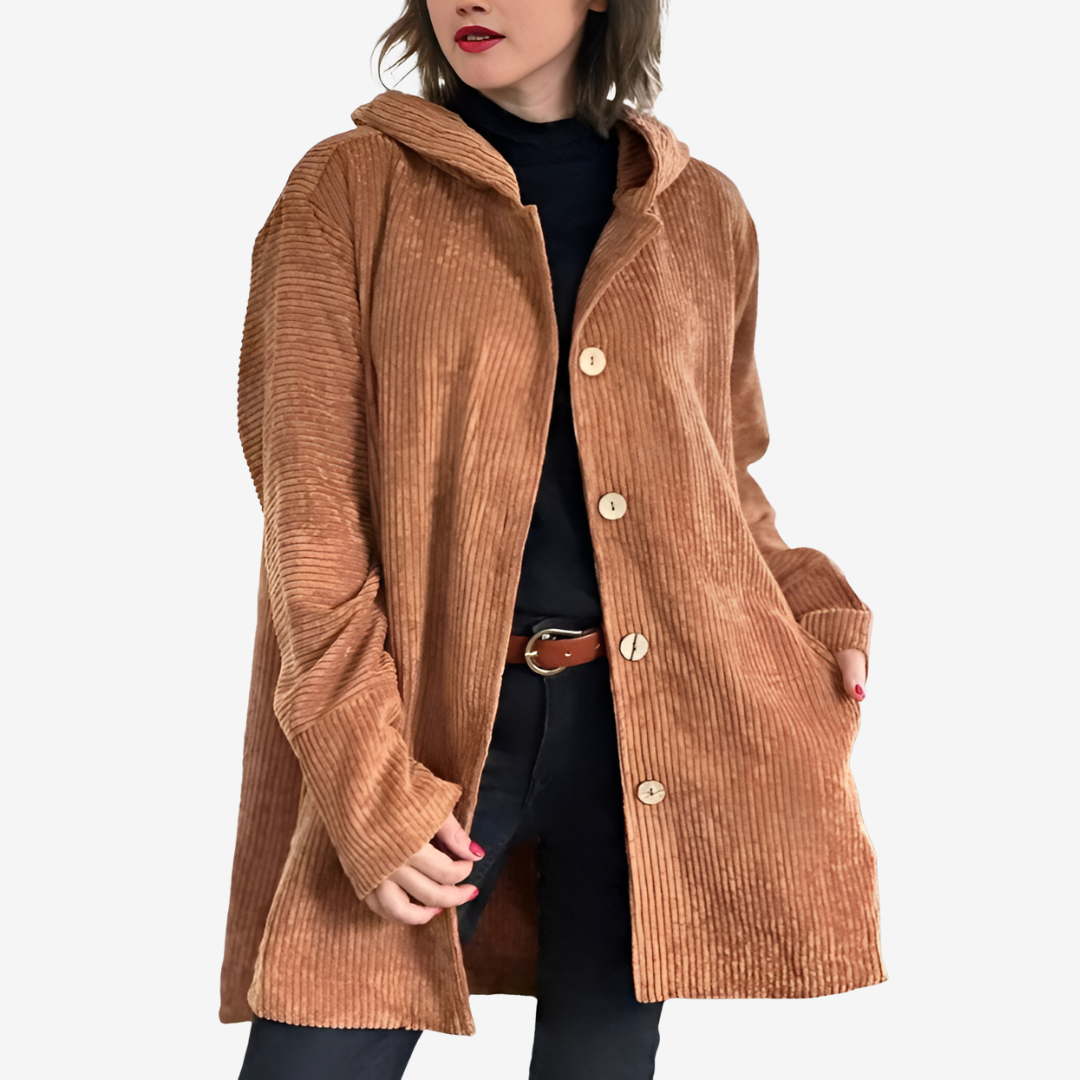 Georgette Veste Tricotée avec Boutons