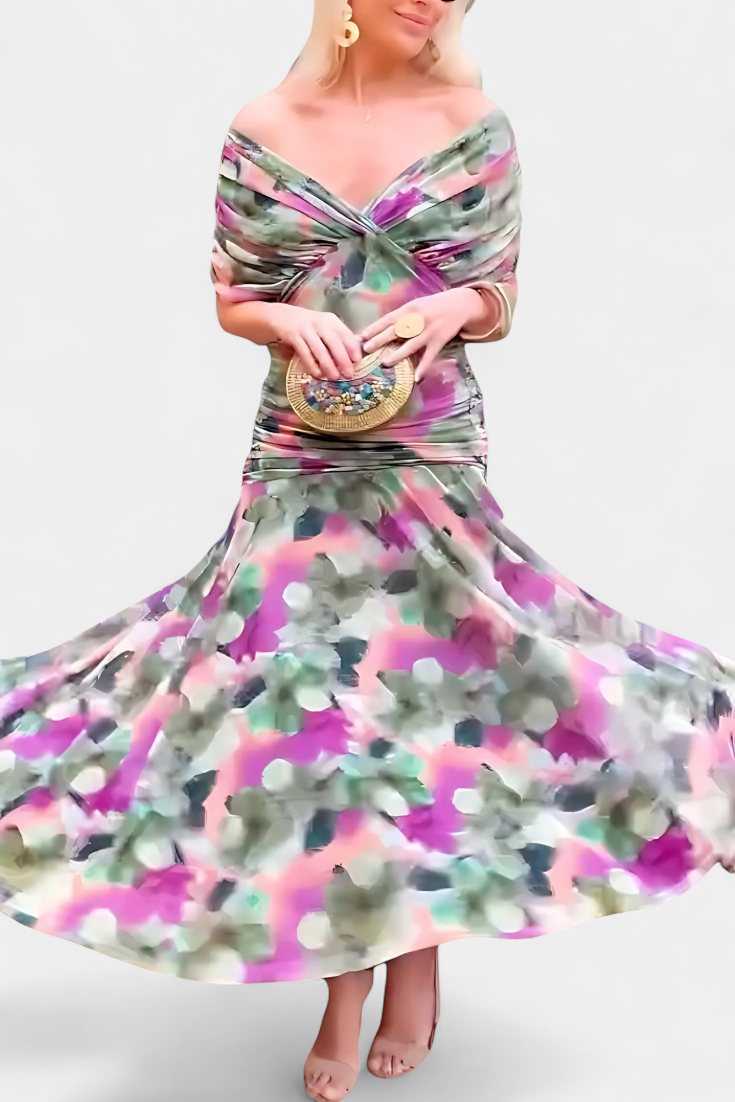 CLAIRE LYON | ROBE DRAPÉE ÉLÉGANTE POUR FEMMES