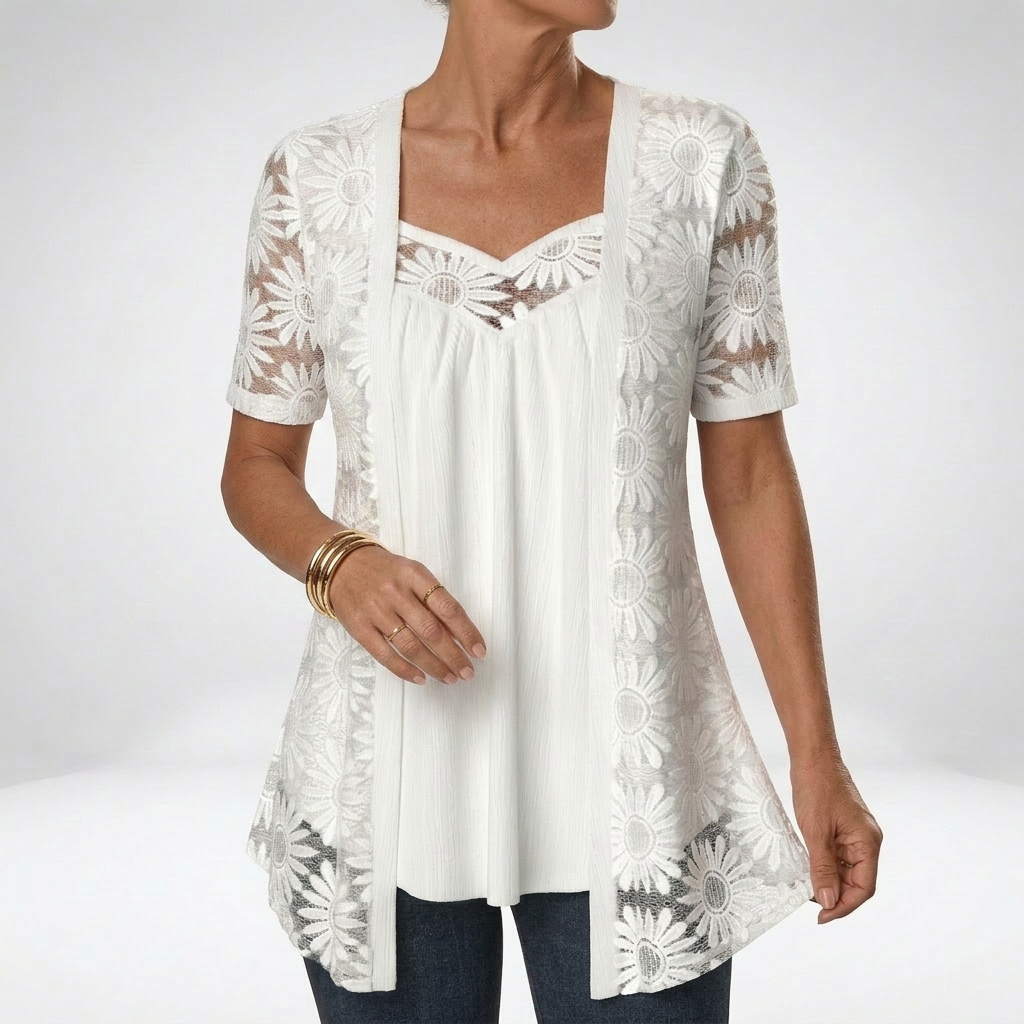 CLAIRE LYON | BLOUSE À DENTELLE POUR FEMMES