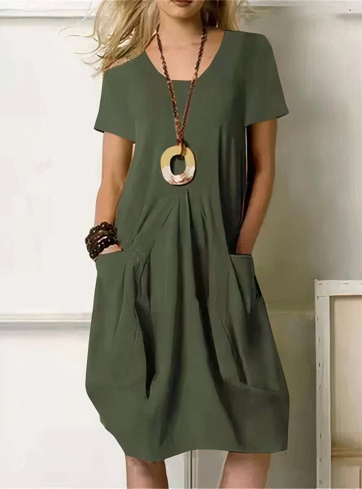 CLAIRE LYON | ROBE MIDI FLUIDE POUR FEMMES
