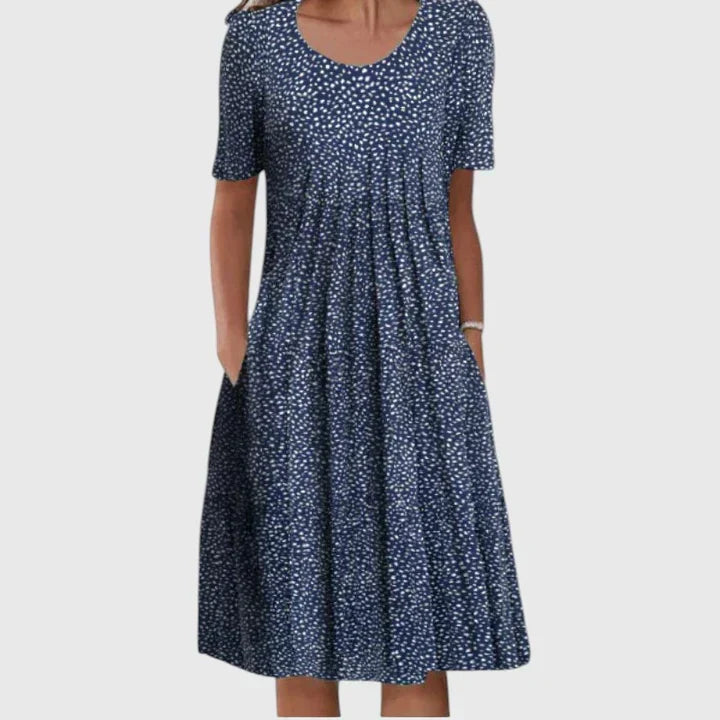 CLAIRE LYON | ROBE ÉLÉGANTE À VOLANTS POUR FEMME