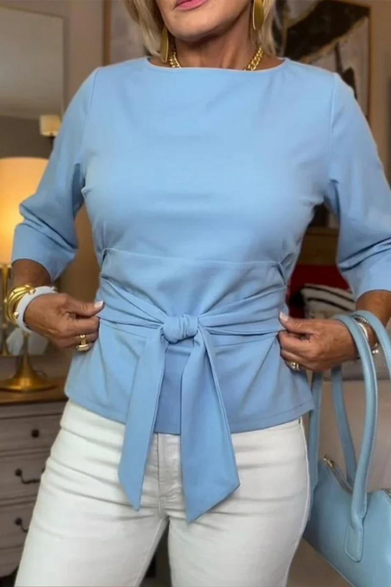CLAIRE LYON | TOP À NOUER À LA TAILLE POUR FEMMES