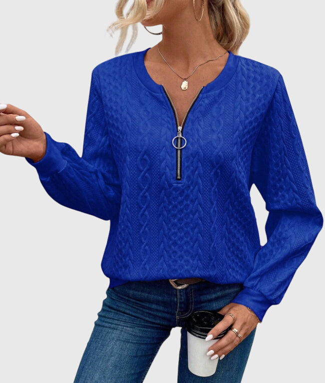 Nora | Pull zippé