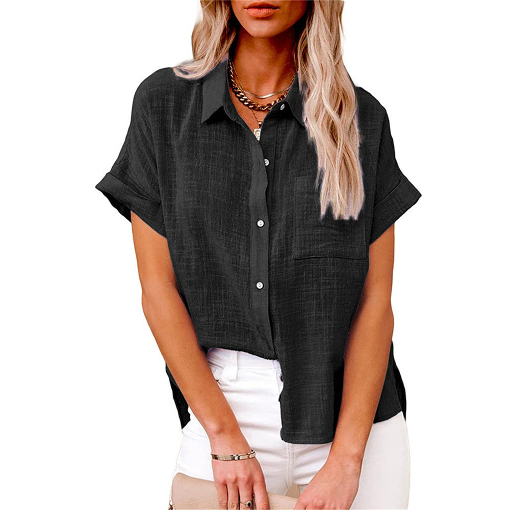 CLAIRE LYON | BLOUSE À COL RELAXÉE POUR FEMMES