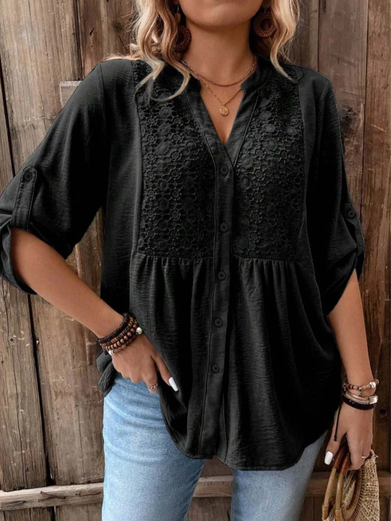 CLAIRE LYON | BLOUSE À BOUTONS POUR FEMMES