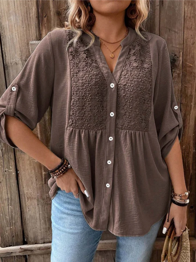 CLAIRE LYON | BLOUSE À BOUTONS POUR FEMMES