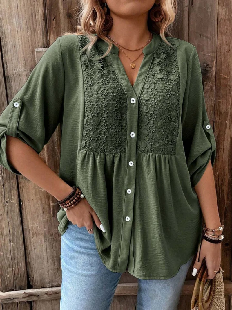 CLAIRE LYON | BLOUSE À BOUTONS POUR FEMMES