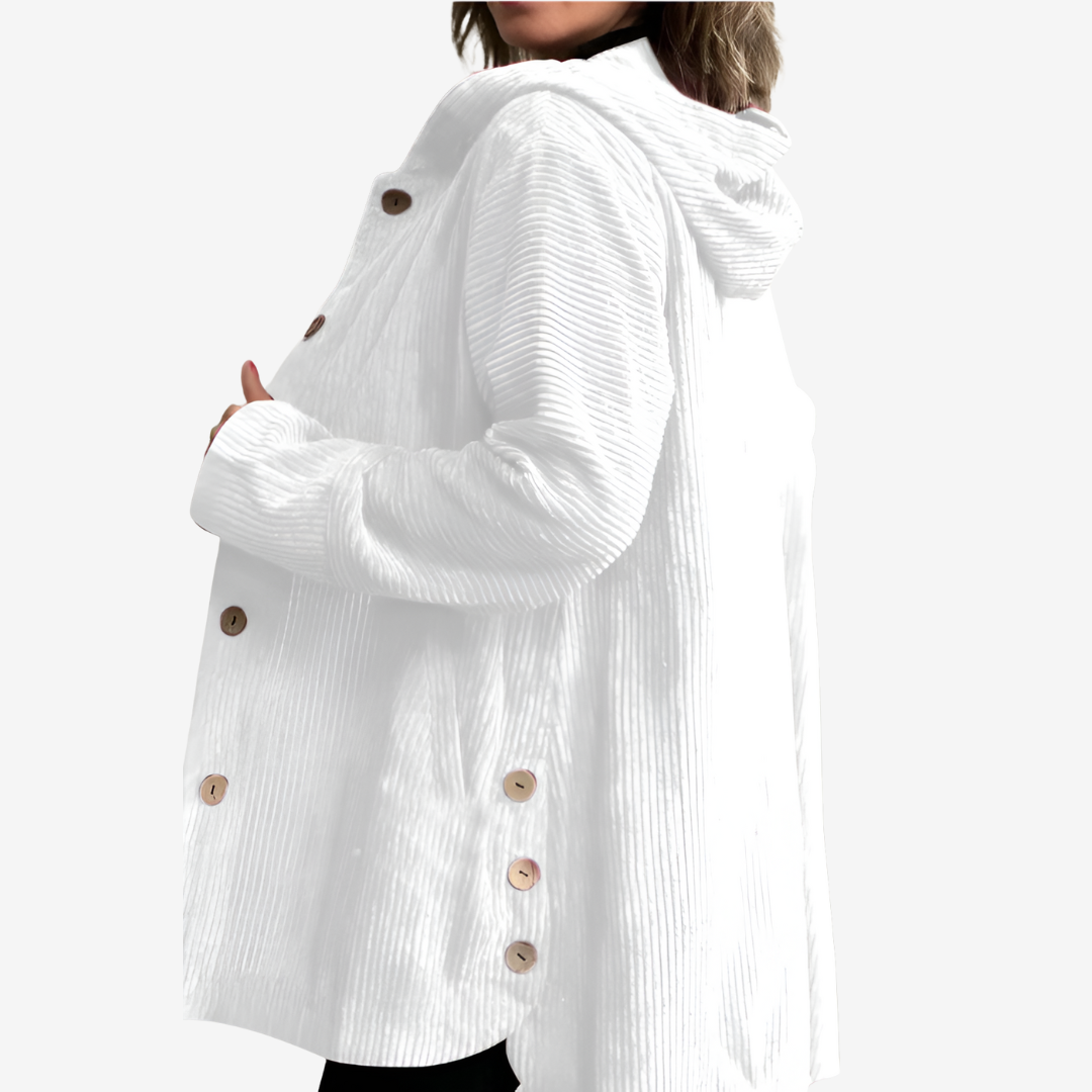 Georgette Veste Tricotée avec Boutons