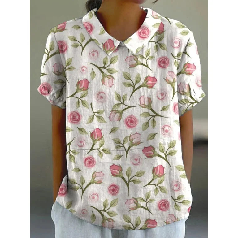 CLAIRE LYON | CHEMISE FLORALE HIVER POUR FEMMES