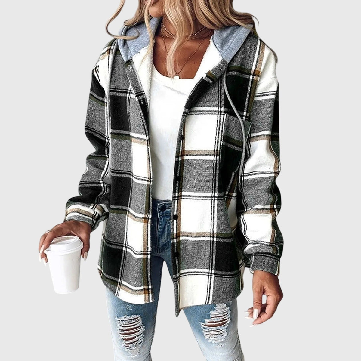 Martina | Veste en Maille à Boutons pour Femmes