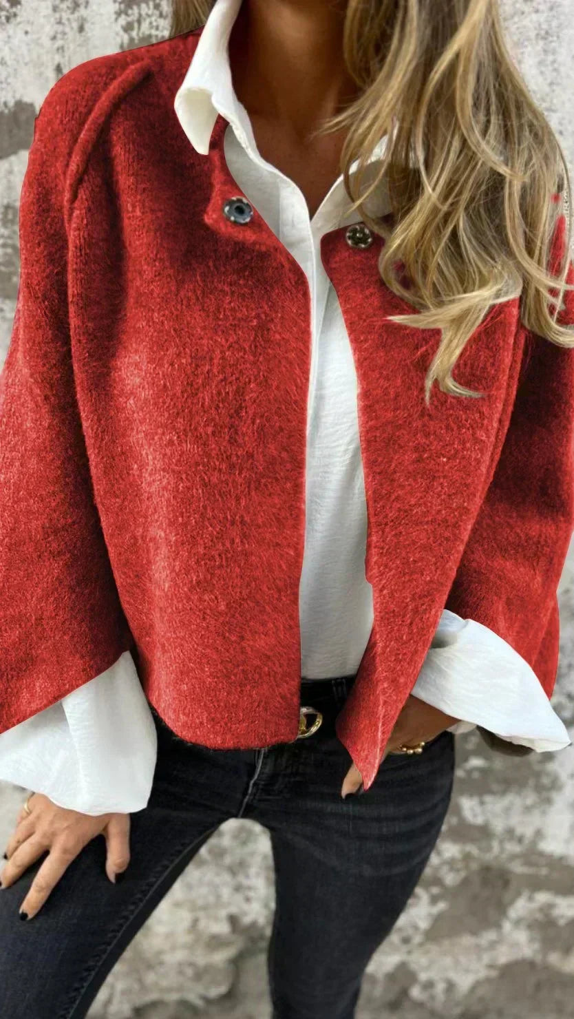 Tess | Cardigan Moderne en Maille Premium