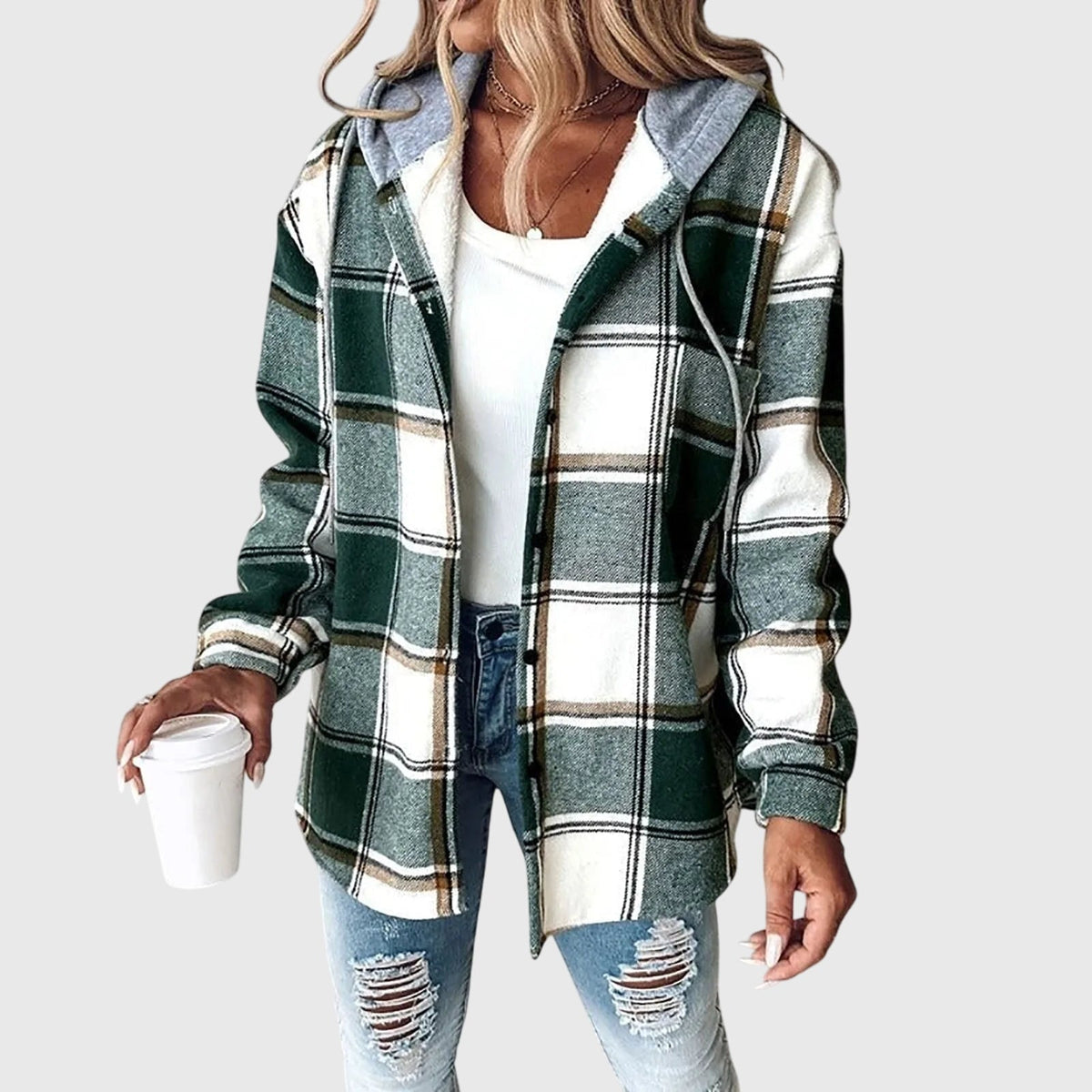 Martina | Veste en Maille à Boutons pour Femmes