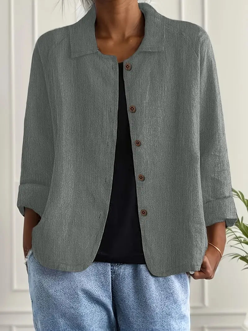 Marilla – Cardigan chemise léger classique