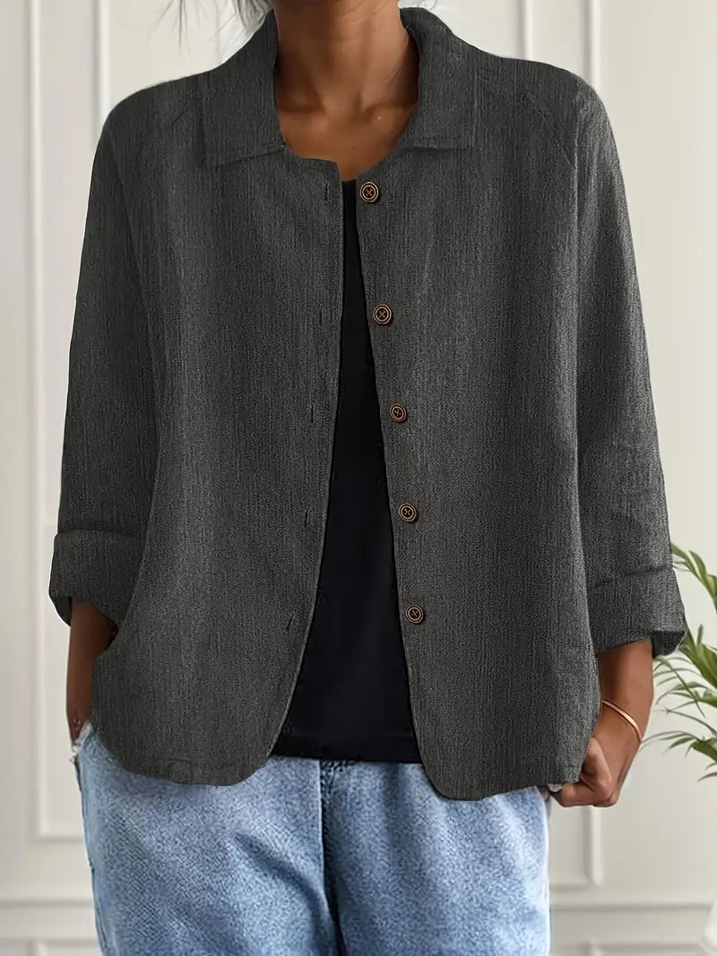 Marilla – Cardigan chemise léger classique