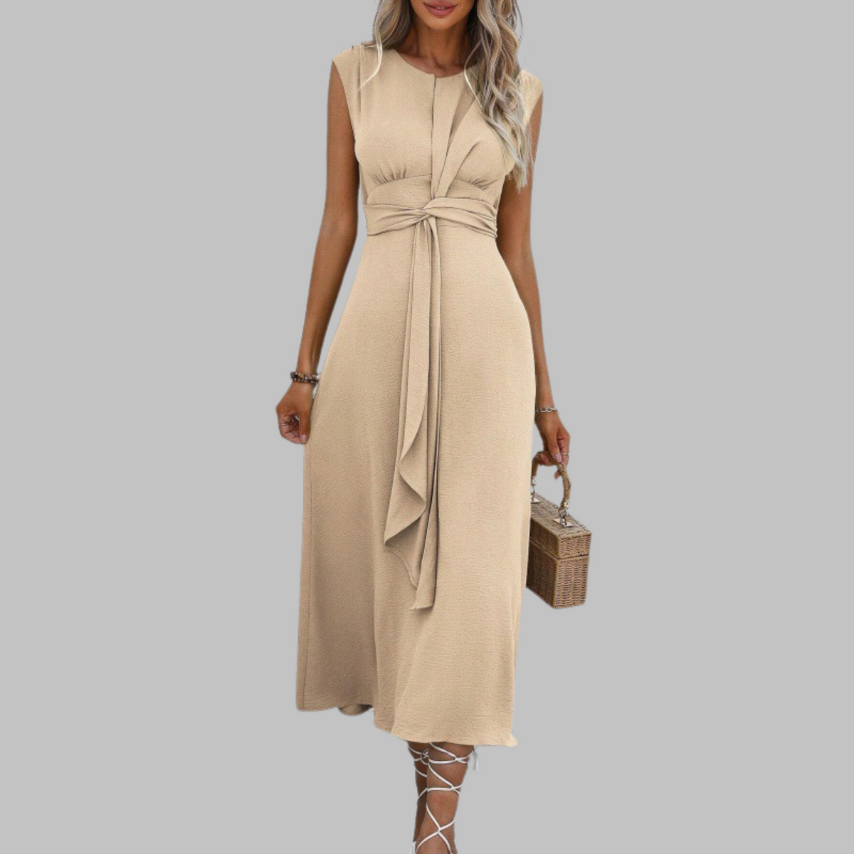 CLAIRE LYON | ROBE MAXI SANS MANCHES POUR FEMMES