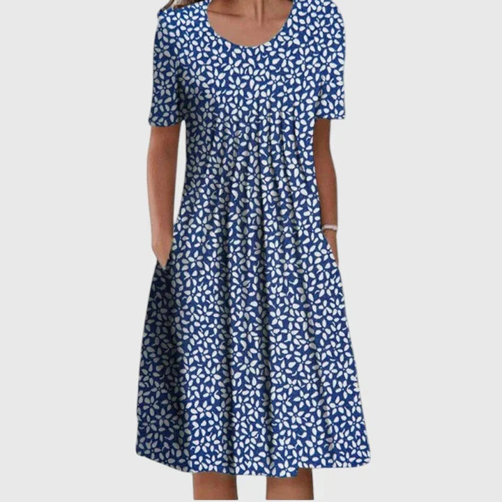 CLAIRE LYON | ROBE ÉLÉGANTE À VOLANTS POUR FEMME