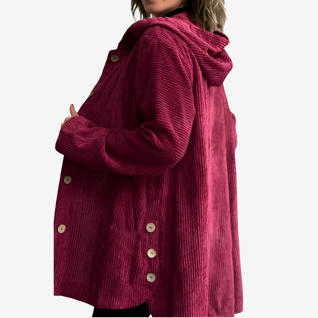 Georgette Veste Tricotée avec Boutons