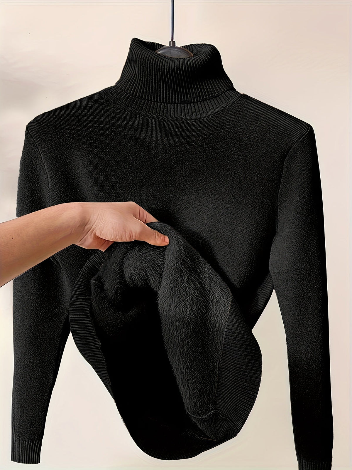 CLAIRE LYON | PULL TUNIQUE COL HAUT POUR FEMMES