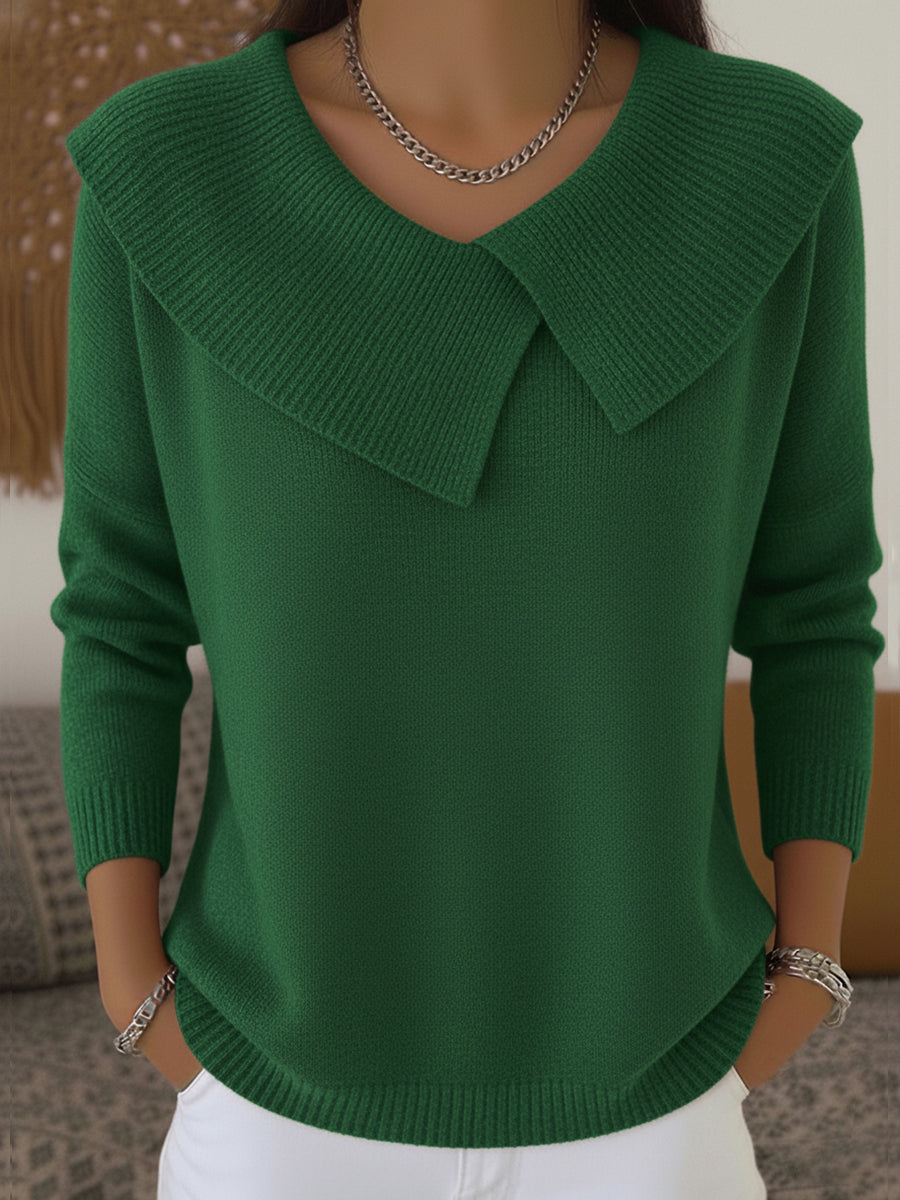 CLAIRE LYON | PULL COL CLASSIQUE POUR FEMME