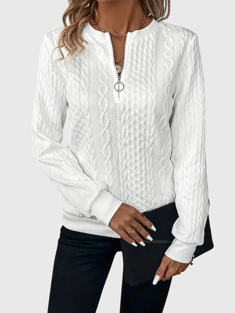 Nora | Pull zippé