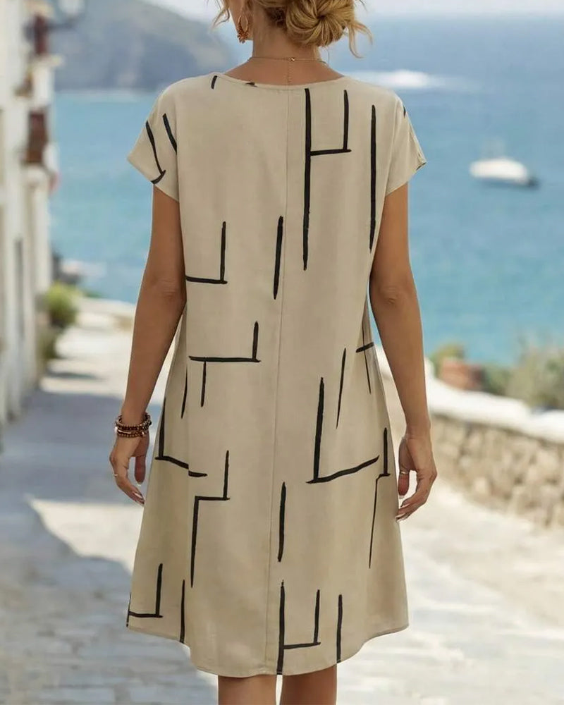 CLAIRE LYON | ROBE DE VACANCES À COUPE DÉTENDU POUR FEMMES