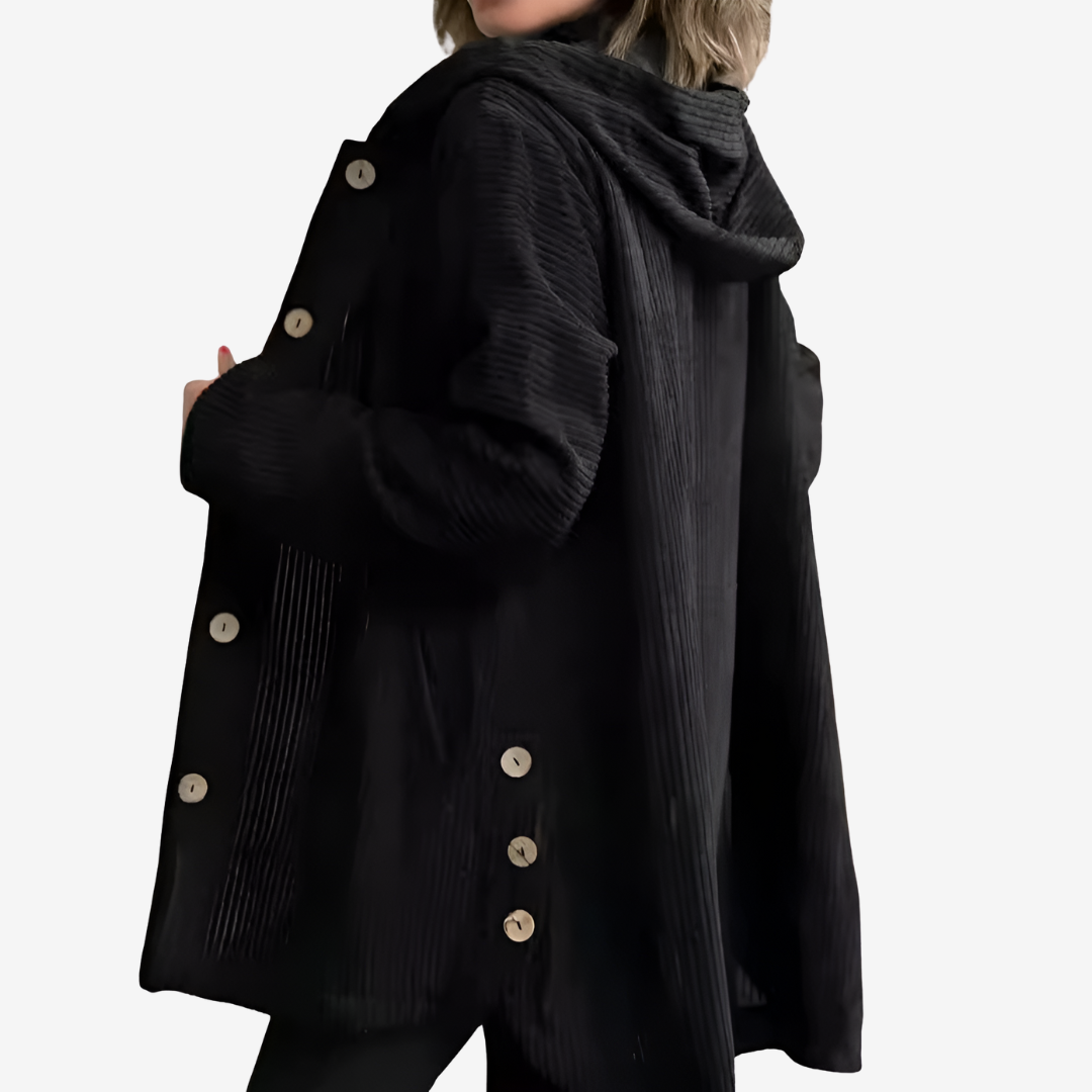 Georgette Veste Tricotée avec Boutons