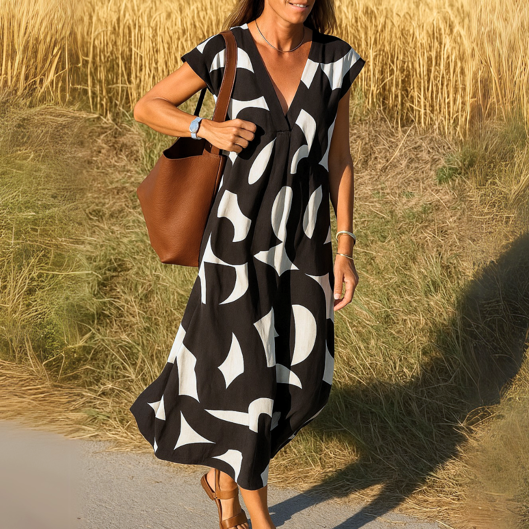 CLAIRE LYON | ROBE IMPRIMÉE POUR FEMME