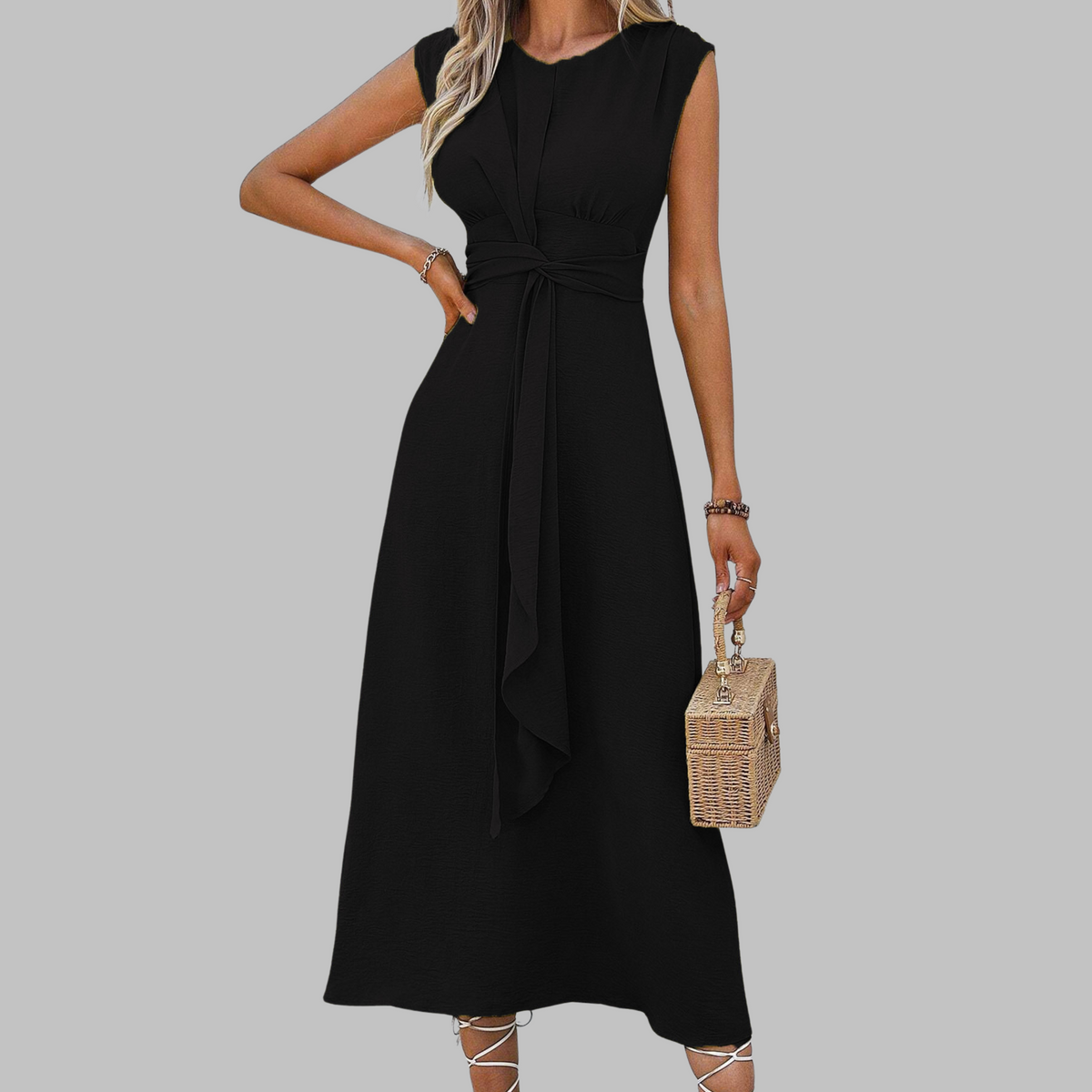 CLAIRE LYON | ROBE MAXI SANS MANCHES POUR FEMMES
