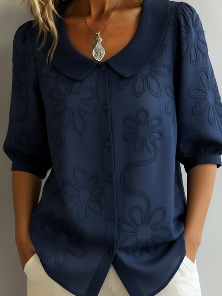 CLAIRE LYON | BLOUSE D'HIVER FLEURIE POUR FEMME
