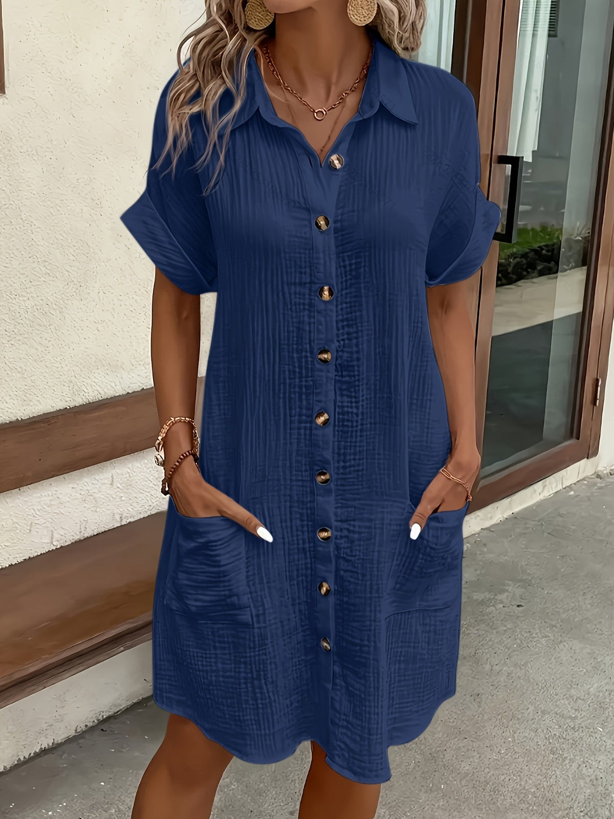 CLAIRE LYON | ROBE CHEMISE ANCIENNE POUR FEMMES