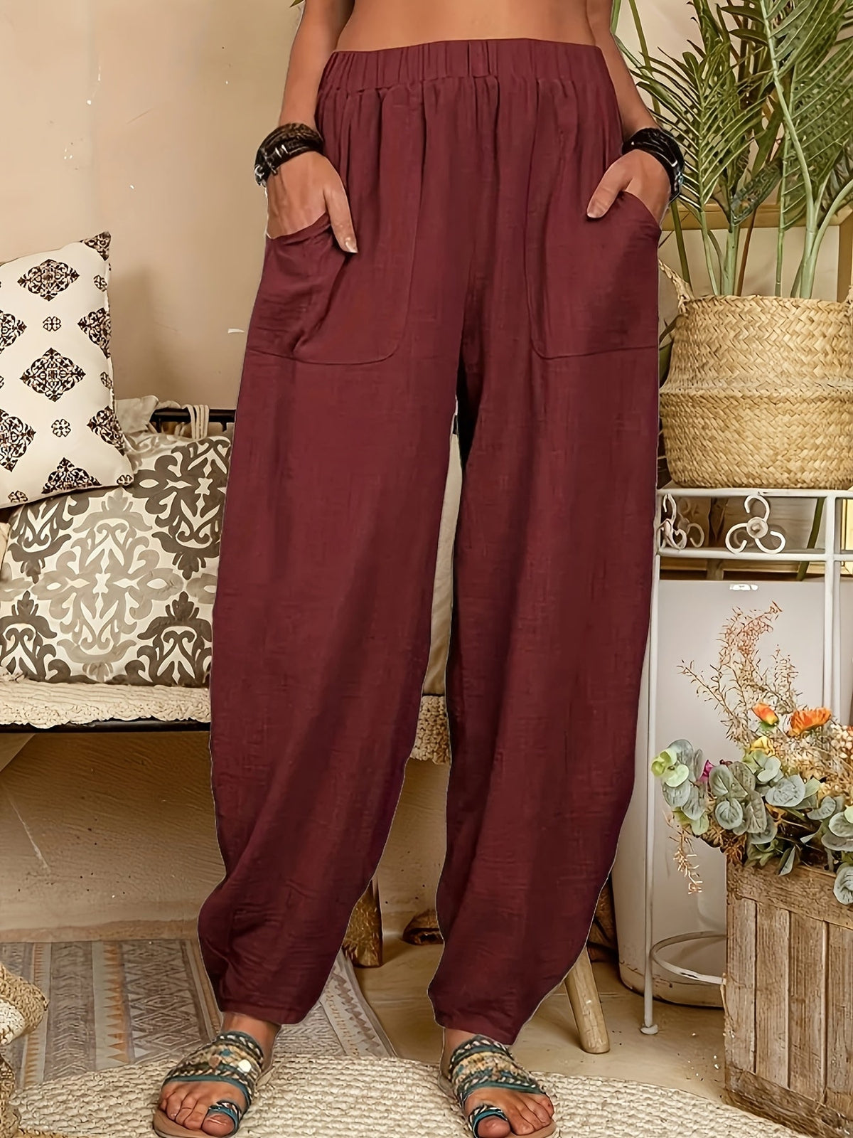 CLAIRE LYON | PANTALONS DRAPÉS QUOTIDIENS POUR FEMMES