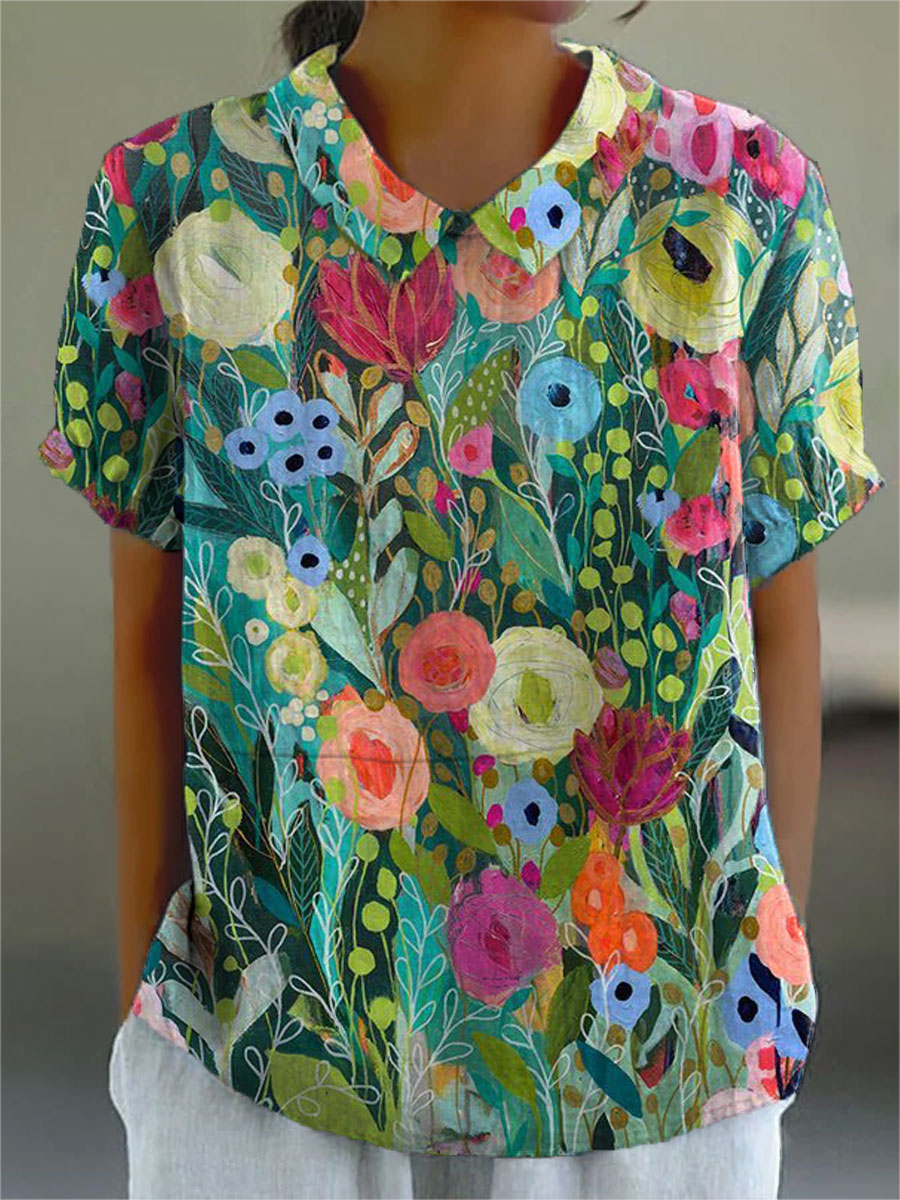 CLAIRE LYON | CHEMISE FLORALE POUR FEMMES