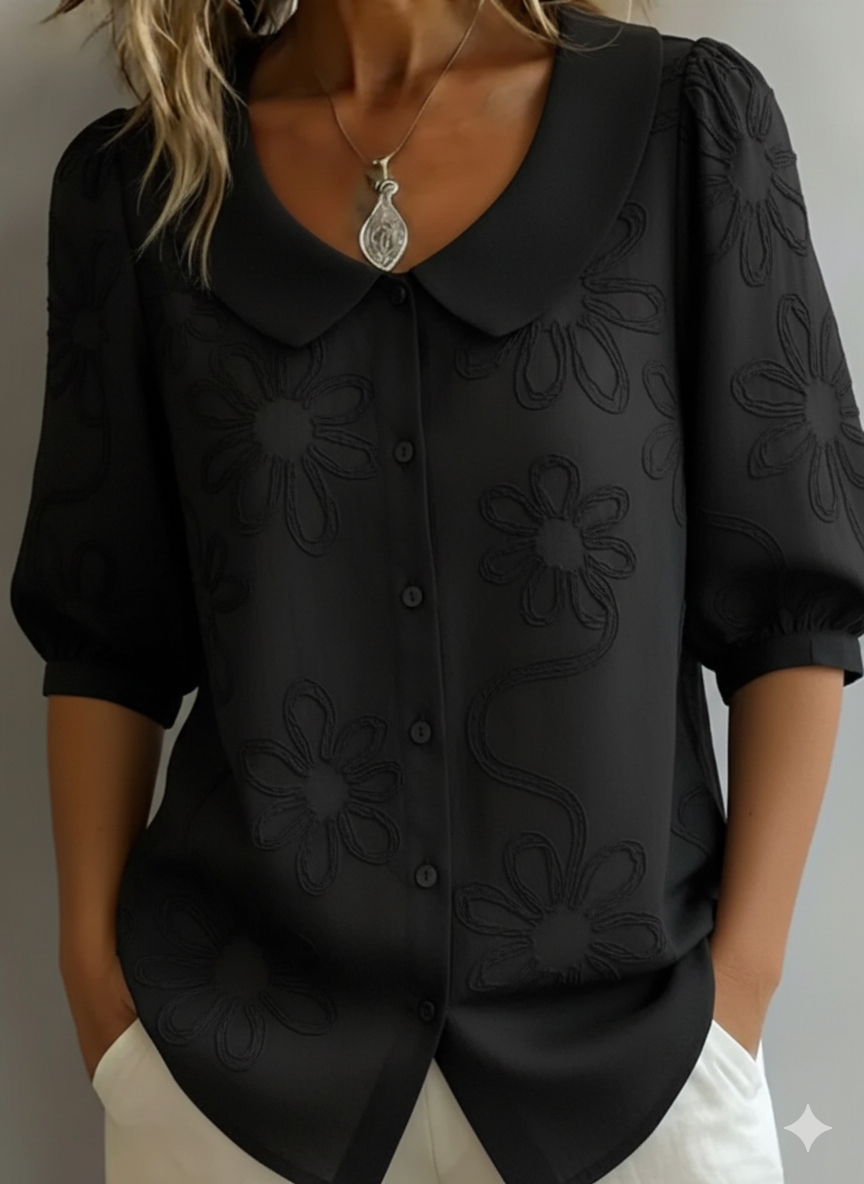 CLAIRE LYON | BLOUSE D'HIVER FLEURIE POUR FEMME