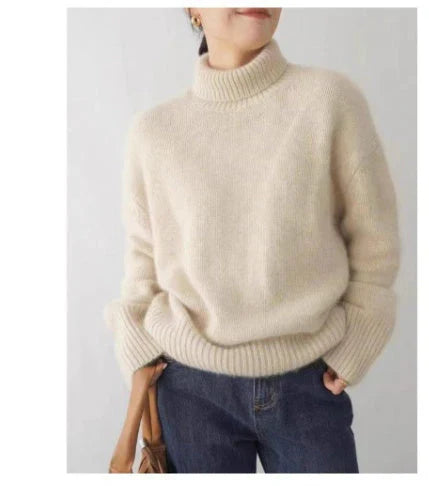 Lisette | Pull col montant en maille